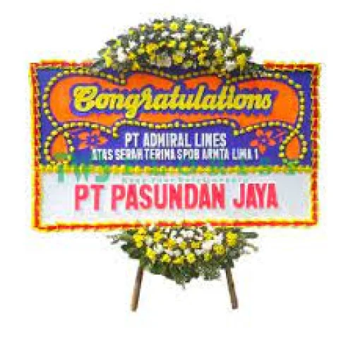 Karangan Bunga Ucapan Selamat Sampit